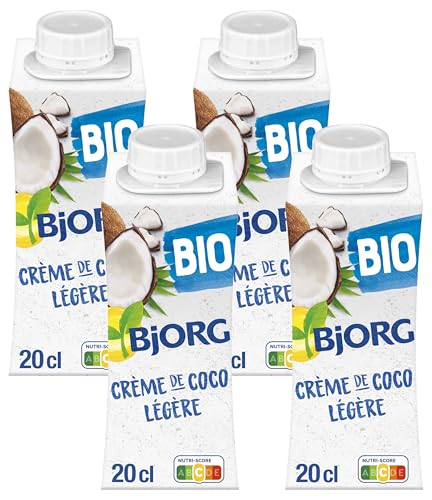Aide Culinaire Bio Crème Coco Légère Bjorg La Brique De 200 Ml - vue 10