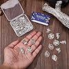 SUNNYCLUE 1 Box 40Pcs Metal Crow Charms Bulk Silver Bird Charm Tibetan Antique Alloy Gothic Pentagram Animal Raven Pendants for Jewelry Making Findings DIY Earrings Necklace Bracelets Crafts Supplies #2