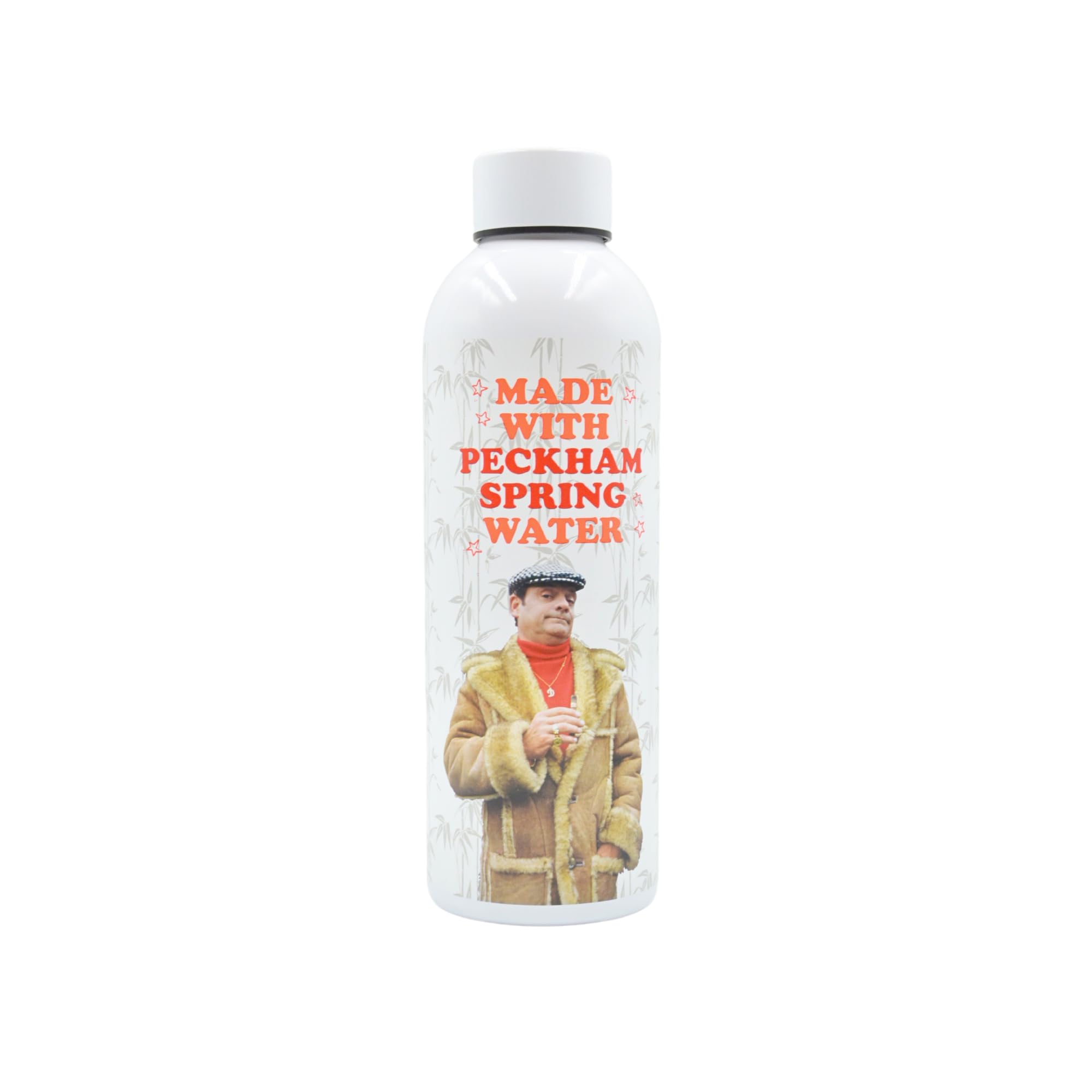 Hox Only Fools and Horses 700ml Stainless Steel Water Bottle - Peckham Spring Collectors Edition - Drinks Bottle Gift For Del Boy Fans