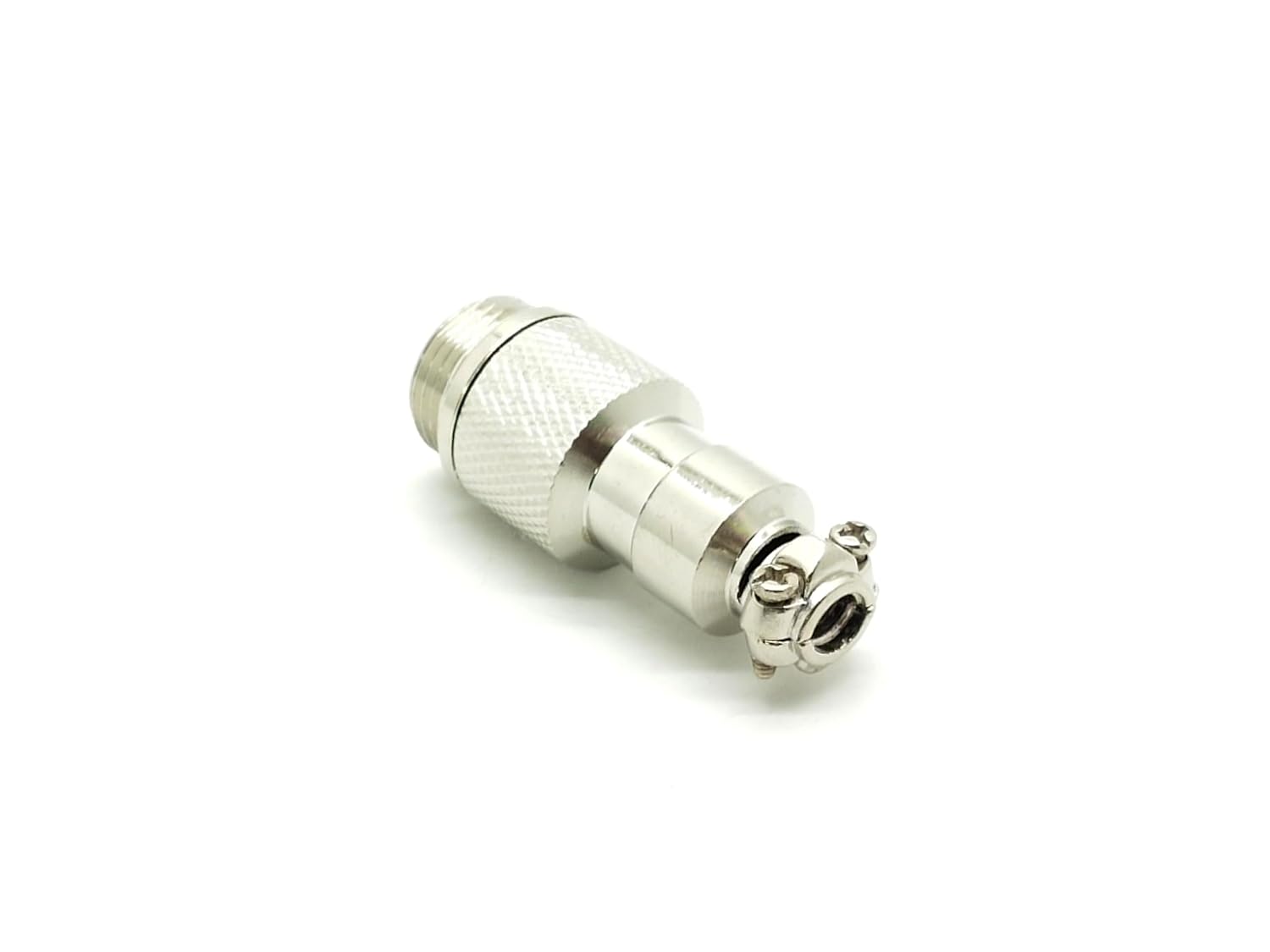 GX12 Circular Aviation Connector - 5 Pin Male Straight Butt-Joint Cable Plug, Screw Fixation for DIY Installations & Industrial Equipment Connections (20)