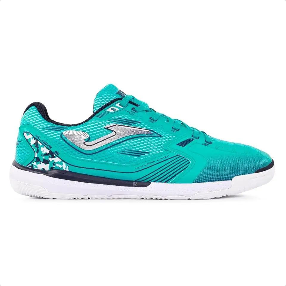 Chuteira Joma Liga 5 Futsal Verde Agua