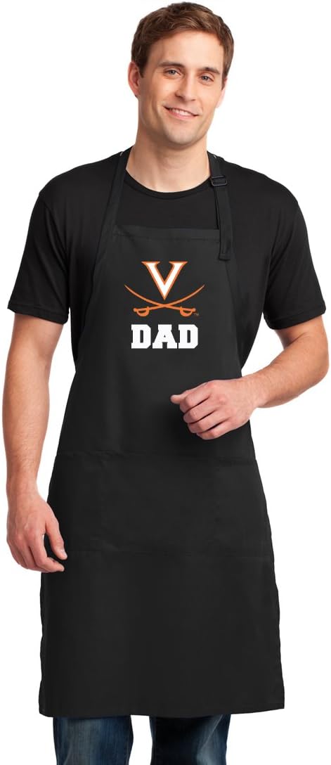 Broad Bay UVA Dad Apron LARGE University of Virginia Dad Aprons For Men or Women
