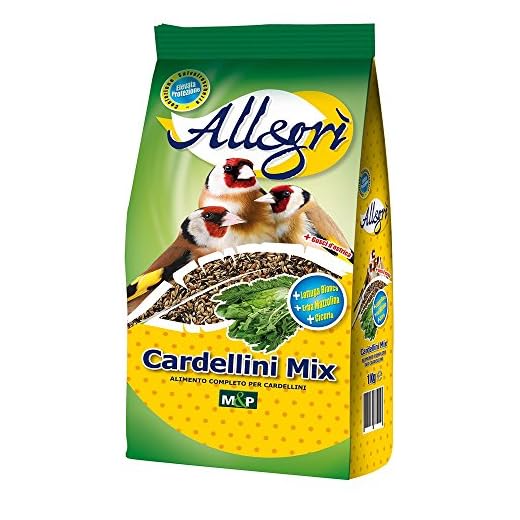 MIGNINI Mix per cardellini allegri 1kg - Alimenti uccelli