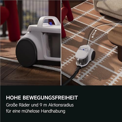 AEG CLEAN 5000 Staubsauger beutellos, 1000 W, 100% Staubaufnahme, AL51C1LDB – Ansicht 3
