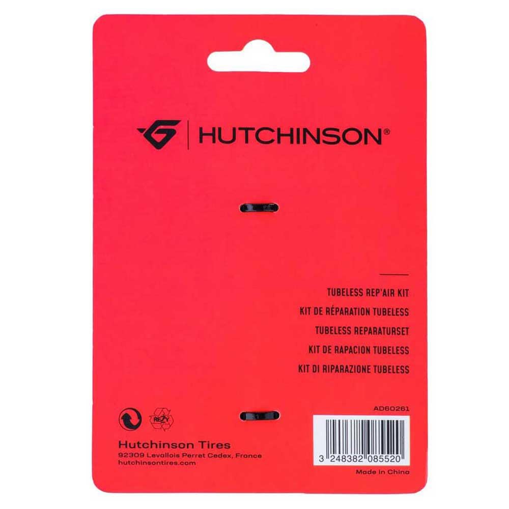 HUTCHINSON - Tubeless Tyre Repair Kit - Transport Capsule - File and Drill Holder Included - 5 Bits 1.5mm - 5 Bits 3mm