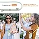 Oelrstfe handyband Hülle mit Band für Samsung Galaxy S25 Plus, Handyband zum Umhängen Handy Umhängeband Transparent TPU Stoßfest Silikon Handyhülle mit Kette für Samsung S25+, Grün