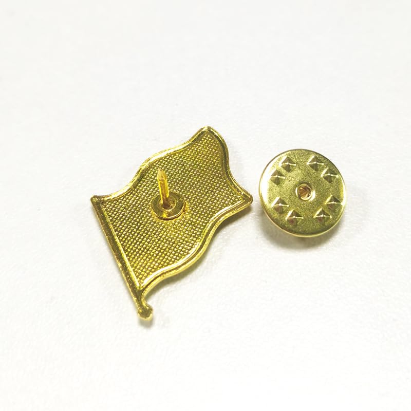 Image of Country Flag Brooch Metal Alloy Souvenir Pin Shirt Hat Backpack Jewelry Accessories Decoration Party Christmas Gift Badge International Travel Pin