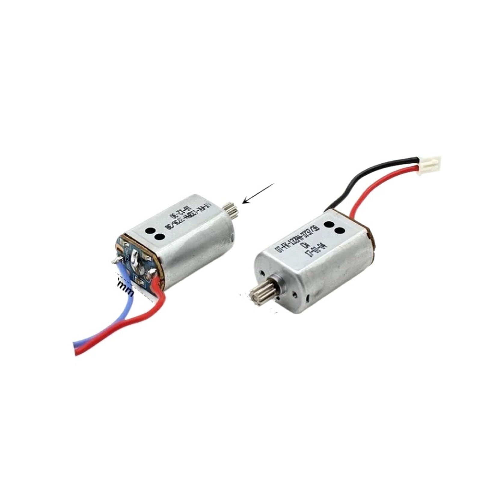 1 Pieza Modelo A 132PH-3736 Arrancador DC 7.4V 39000RPM Alta Velocidad con Engranaje de 9 Dientes Juguete DIY RC Drone Quadcopter Avión