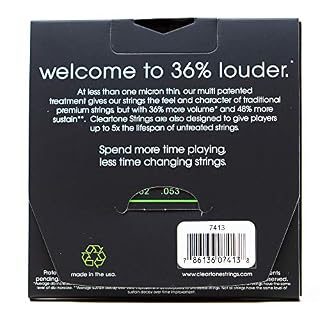 Cleartone CL7411 Jeu de Cordes pour Acoustique Vert – Image 2