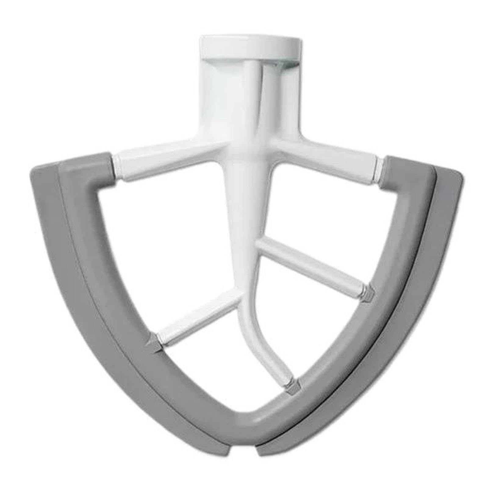 Sostituzione Del Set Di Fruste Con Bordo Flessibile E Protezione For Versare In Silicone, Compatible With KitchenAid, Miscelatori Da 4,5-5 Qt