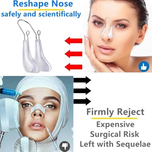 Image of EZ LIVING Precision Nose Shaper Clip for Defined and Symmetrical Nose Contouring Adjustable Design Comfortable Fit and Effortless Nose Reshaping