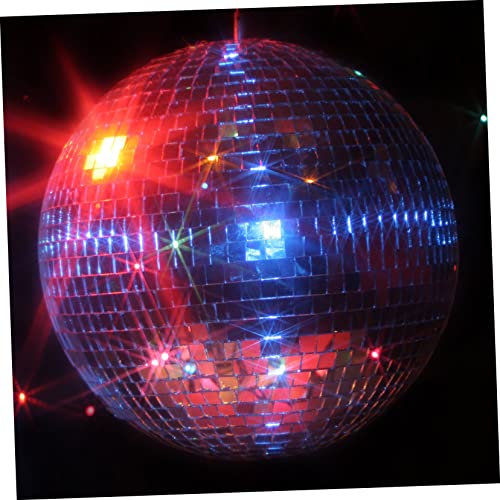 Bola espejada LIOOBO para decoración, bola de discoteca creativa en plata, colgante para nightclub, ornamentación reflectante premium para bodas y festivales miniatura 6