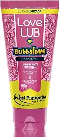 LUBRIFICANTE BUBBALOVE TUTTI-FRUTTI - EDIÇÃO LIMITADA LOVE LUB 60g - LA PIMIENTA
