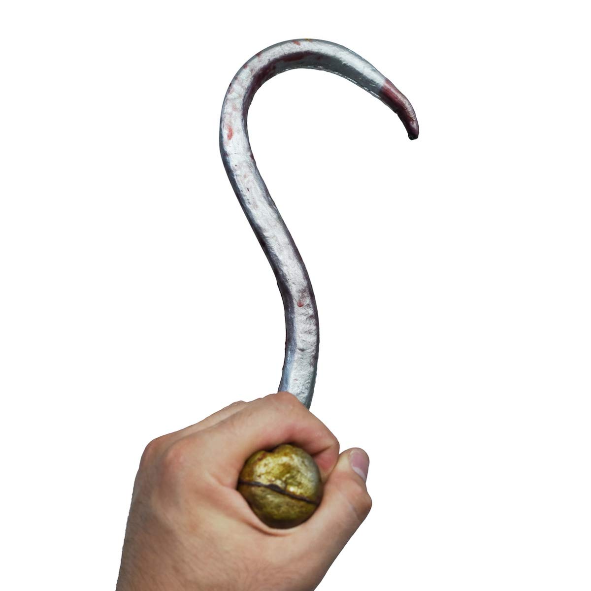TG,LLC Foam Fake Bloody Butcher Meat Hook Costume Accessory Horror Movie Prop LARP Cosplay Weapon : Clothing, Shoes & Jewelry