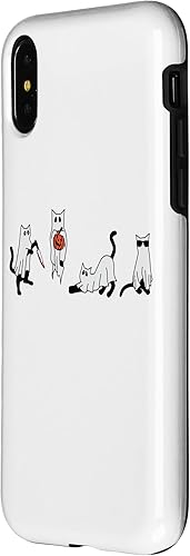 Miniatura 8 de iPhone 12 mini lindo gato fantasma divertido traje de Halloween disfraces hombres fantasma caso
