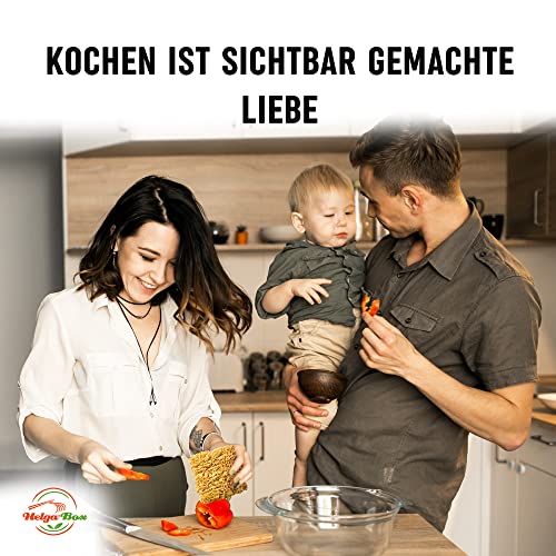Foto von HELGA-BOX Instant Nudeln Box mit 12 verschiedenen Asia - enthält 5x Bambus Essstäbchen - ausgewählter Mix an Ramen wie Samyang, Mama, Nongshim, Yumyum. - Geschenkbox
