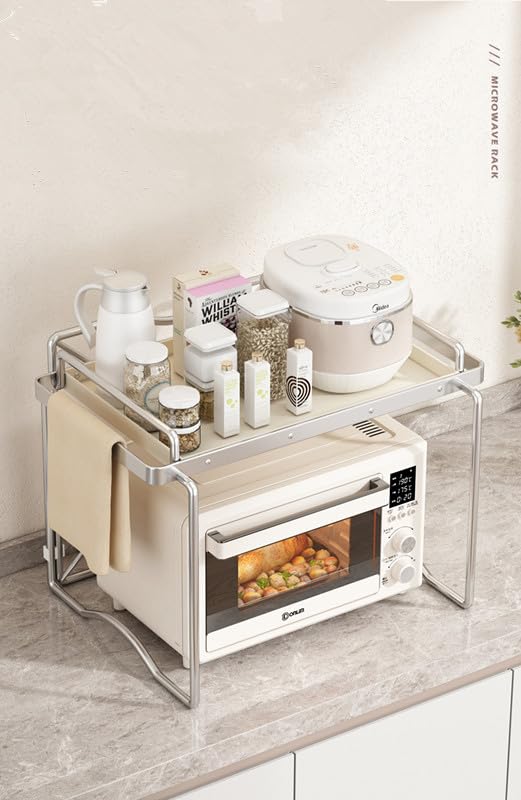 電子レンジ レンジ台 3段 Amazon.co.jp: 電子レンジ棚 レンジ上ラック キッチンラック