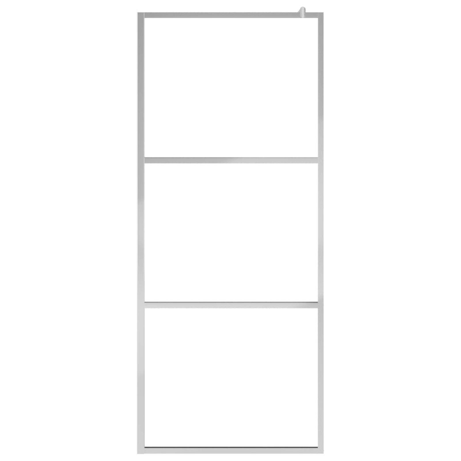 Mampara de Ducha accesible Vidrio ESG Medio Esmerilado 90x195cm, Mampara Bañera, Mampara Baño Ducha, Cabina De Ducha, Mampara Baño