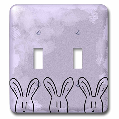 Three Bunnies Interrupteur à baïonnette 3dRose LSP_51441_2 : l'astuce pour masquer les murs ternes