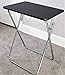 eHemco Folding TV Tray Tables for Eating, Portable Dinner Table for Small Space, Couch, Living Room, 19