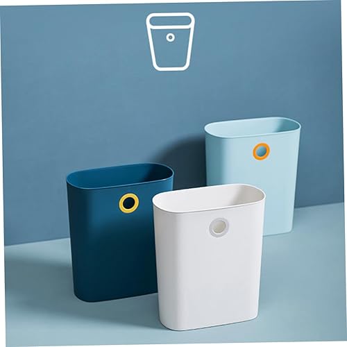 Miniatura 2 de Alipis Estante de basura para puerta de gabinete, 1 contenedor de basura colgante, cubo de basura colgante, sin tapa, basurero colgante