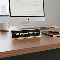 Vista 5 de Espacios en blanco para grabado de placa de nombre, 2 x 8 pulgadas (1 paquete), color plateado