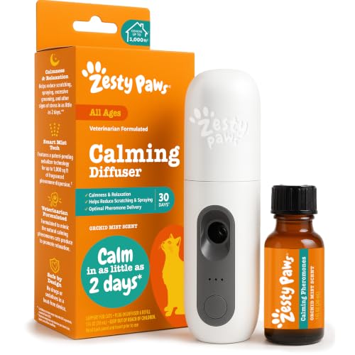 Zesty Paws 30 Day Cat Pheromones Calming...