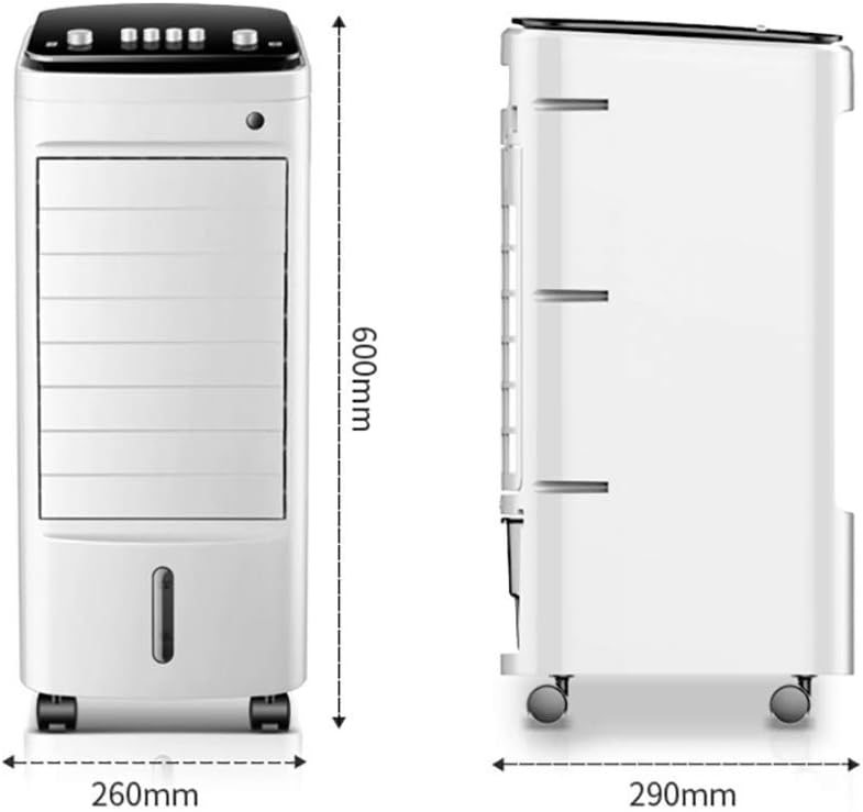 Air Cooler for Home Office Air Coolers Portable Evaporative,Compact Cooling Tower Fan,Mobile Air Conditioner Portable,Quiet, 3-Wind Type Space Cooler,Perfect for Hot and Dry Climates