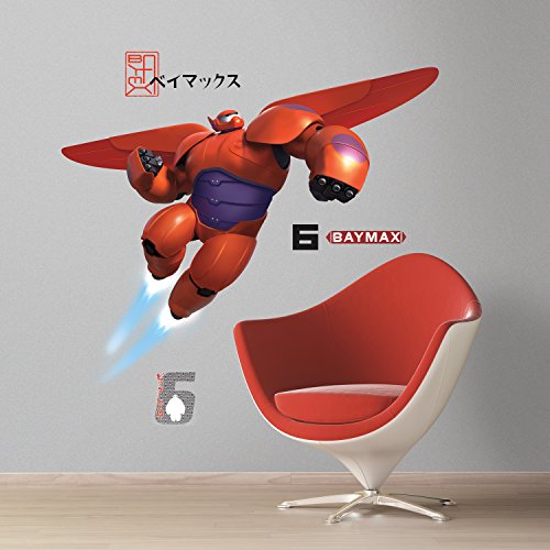Sticker Géant Repositionnable Big Hero 6 Baymax