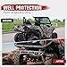 HAKA TOUGH Rear Bumper for Polaris General 1000 Accessories 2016-2024, Heavy Duty Rear Brush Guard Protector Bumper for Polaris General 4 1000 / XP 1000 / XP 4 1000 16-24, Replace OEM #2884345