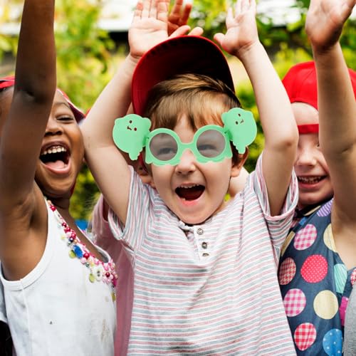 NOLITOY Dinosaur Eyeglasses for Boys and Girls Lightweight Cartoon Sunglasses Fun Dino Design for Parties and Special Occasions4