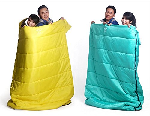 Umschlag-Typ Paar Schlafsack Outdoor Camping Doppelzimmer Schlafsack , blue  : Amazon.de: Sport & Freizeit