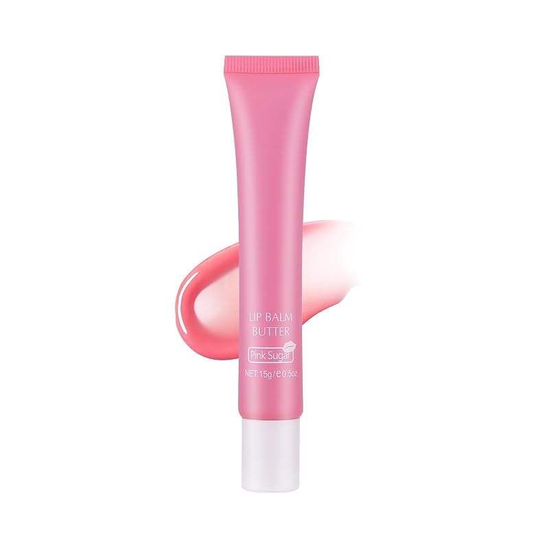 Bálsamo labial e gloss 2 em 1 VRAIKO Pink Sugar com manteiga de karité e óleo de oliva