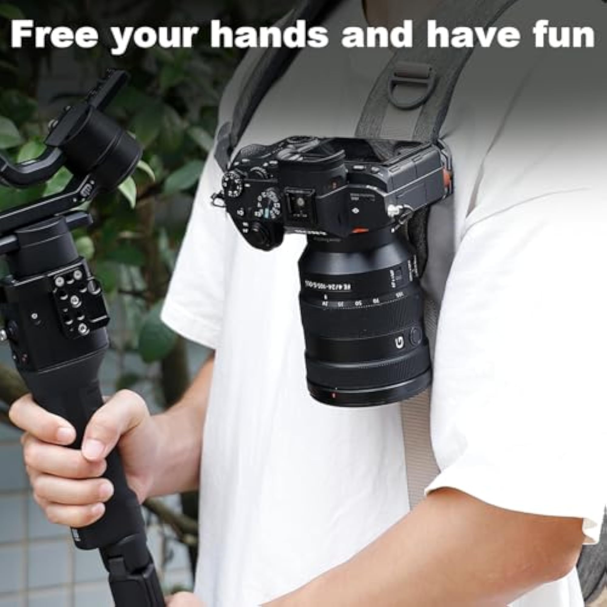 Camera Backpack Clip Base, Strap Clip