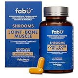 fabÜ Joint Bone Muscle Care Supplements for Women - Joint Supplements for Men. Glucosamine, MSM, Boswellia, Turmeric and Vitamins and Minerals – Rich in Natural antioxidants. (60 Capsules)
