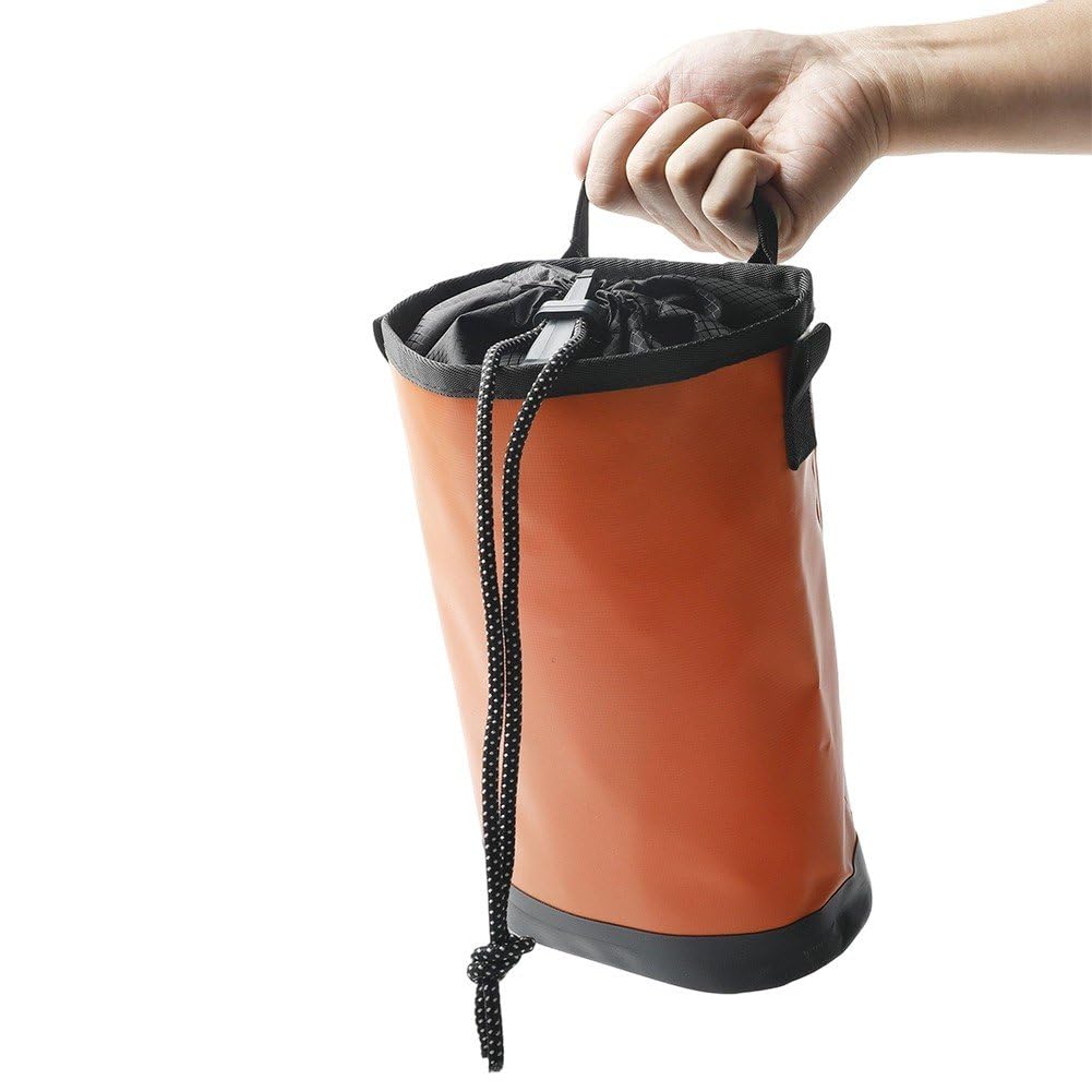 Bolsa para Cuerda De Escalada, Organizador De Equipo De Escalada, Bolsa De Almacenamiento De Cuerda con Cordón para Trabajos En Árboles, Arboricultura, Camping Y Senderismo.