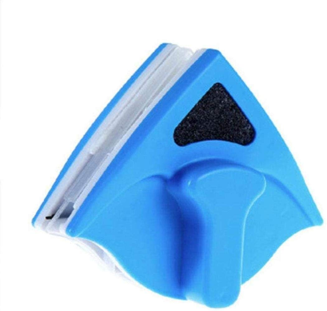 Nettoyant de vitres magnétique double face bleu pour vitrages simples de 1 à 10 mm