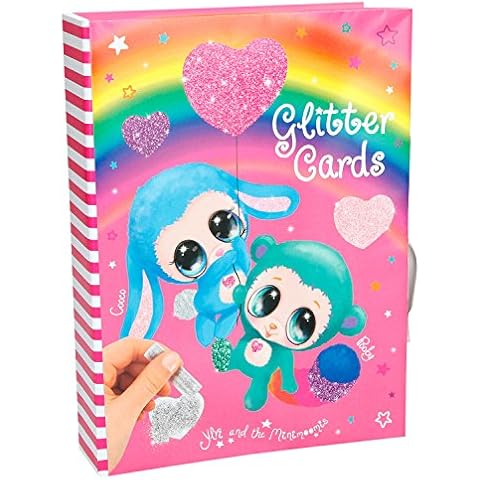 Depesche 8579 - Set creativo Glitter Cards Ylvi y la Minimoomis Cover