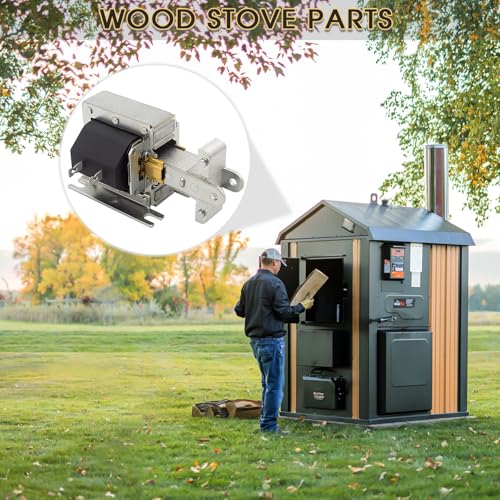 Hoeine Laminated Solenoid, Direct Replacement for Central Boiler Woodmaster Crown Royal Hardy Wood Stove Part 4X240 for Furnace Draft Damper (2 Packs)
