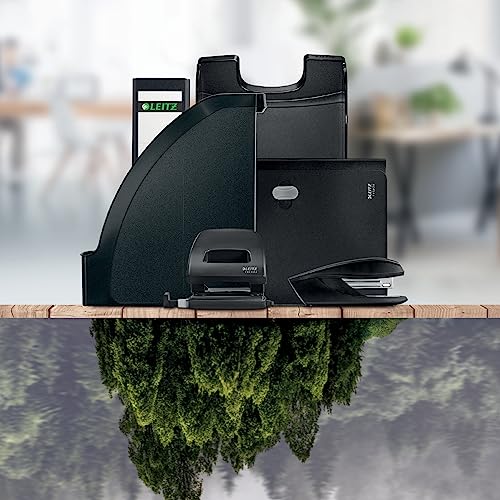 Leitz Perforatore Capacita' 30 Fogli Barra Di Selezione Del Formato Nero - 9