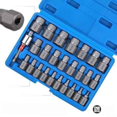 Extractor de tornillos para quitar pernos descabezados y tuercas oxidadas sin dañar roscas 4
