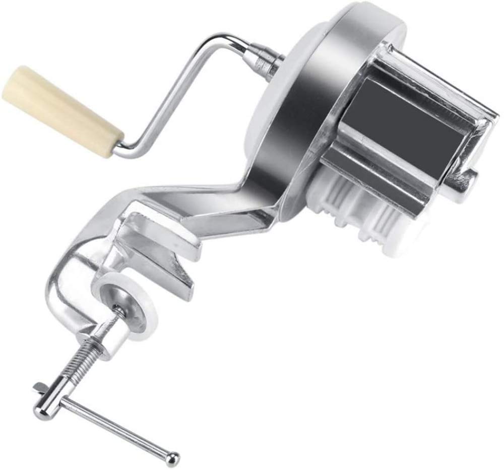 Máquina manual de rodillos para hacer fideos de masa, máquina de prensado manual de pasta italiana para el hogar pequeño de aleación de aluminio, herramientas especiales