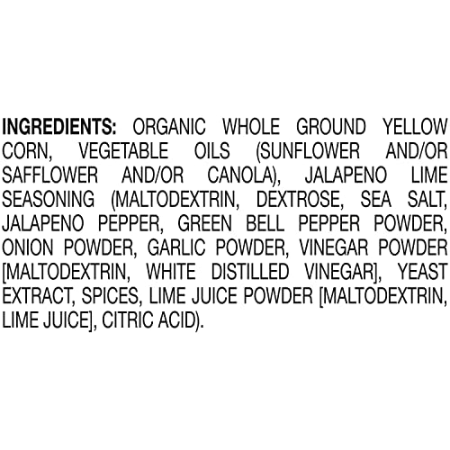 Late July Snacks, Jalapeño Lime Tortilla Chips, 2-Oz. Snack Bag (Pack Of 6) #TOP3