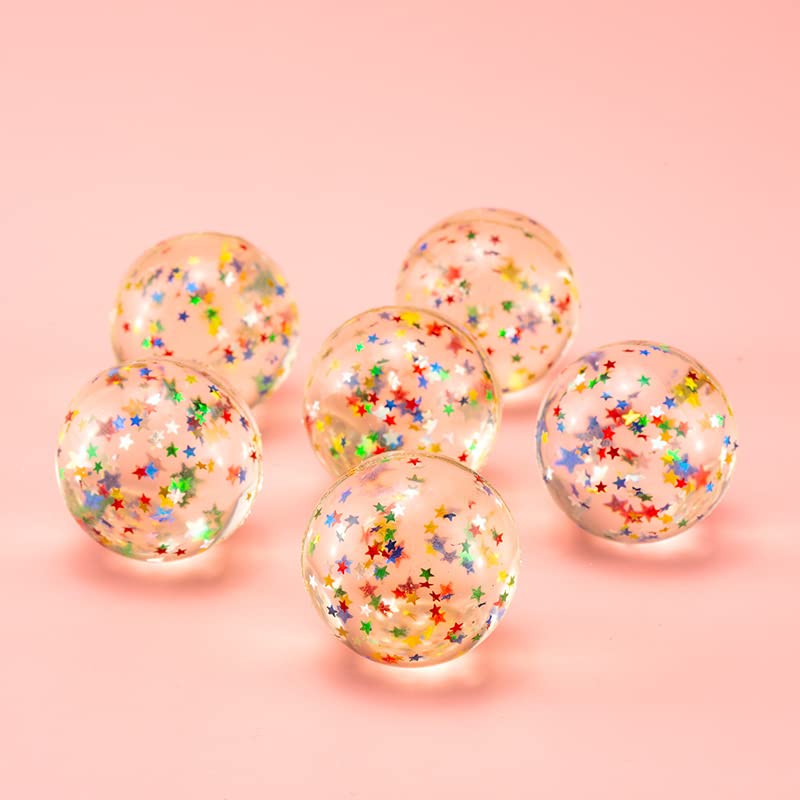 30 stuks kleurrijke rubberen ballen, flummies voor kinderen