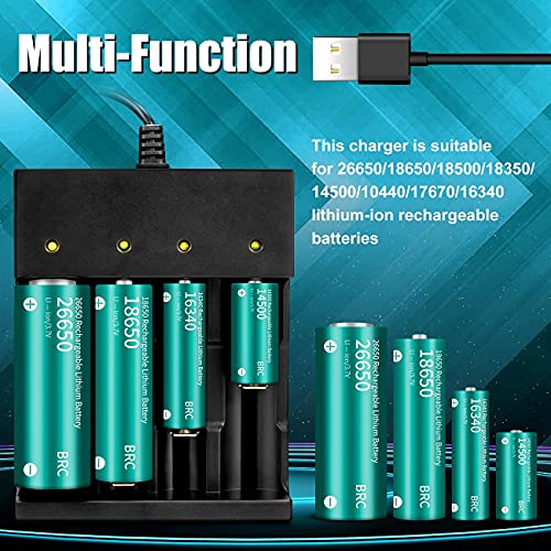 Tokeyla 819 18650 Battery Charger 4 Bay Smart Universal Charger thumb #1