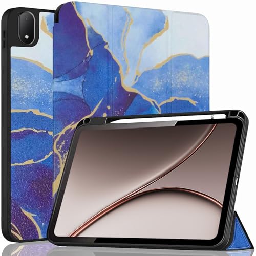 Image of ProElite Cover for OnePlus Pad 4 13.2 inch 2026 case Cover, Soft Flexible Flip Case Cover for OnePlus Pad 4 13.2 inch 2026 with Pen Holder [Recoil Series] - Ocean Blue