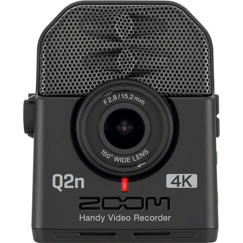 Zoom Q2n-4K Handy Video Recorder,16 GB SD card,Tripod,Rechargeable Batteries and Cloth