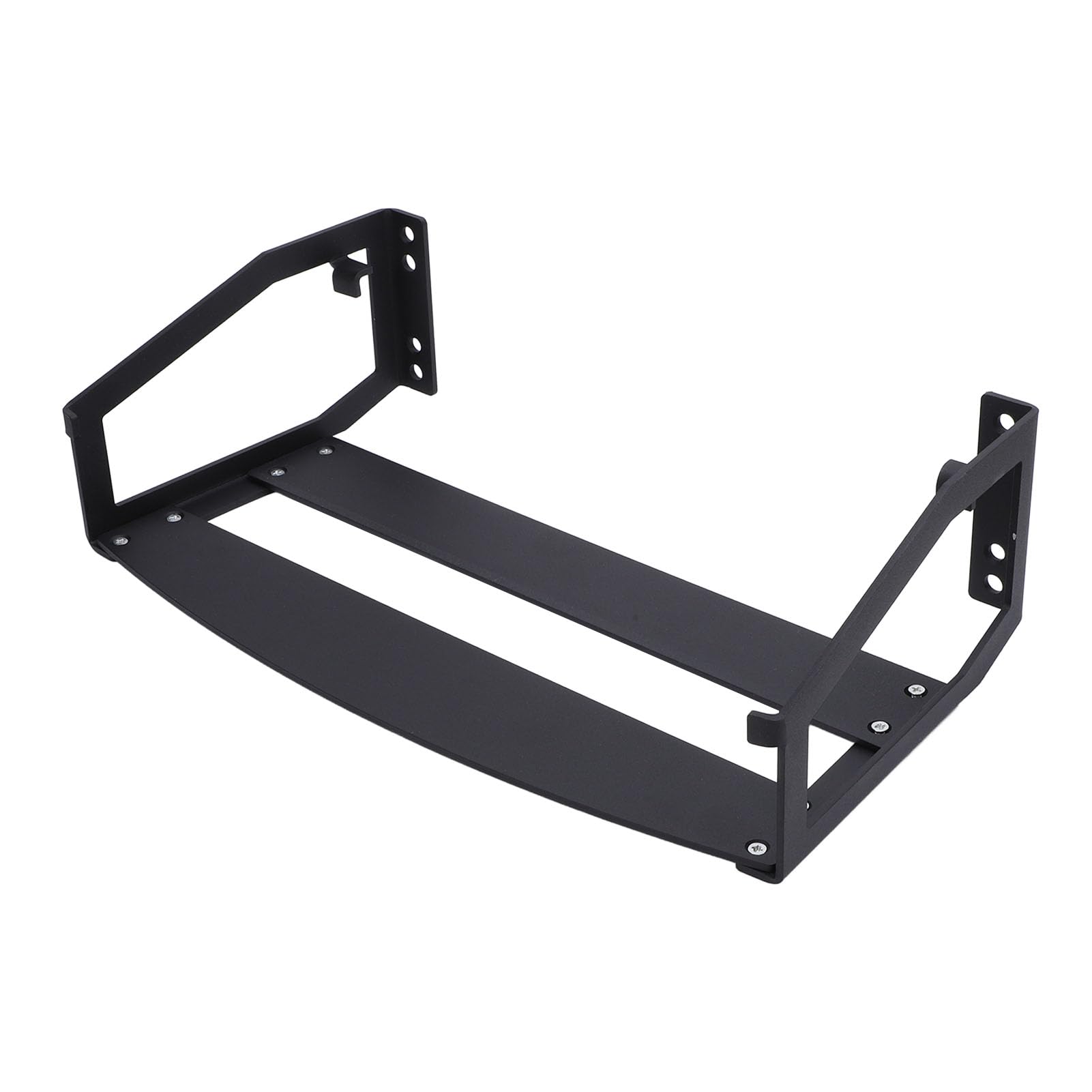 Kadimendium Soporte de Montaje en Pared para Altavoz de Acero Inoxidable, Diseño Seguro y Estable para Five, Kit de Instalación de 4 Piezas (Negra)