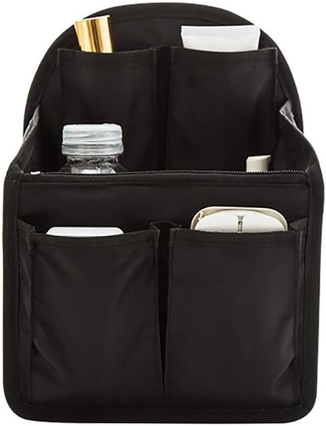 backpack liner bag travel organizer insert multifunctional travel bag Dansydaisy 11 x 7.8 x 4.7 Inch Mini Waterproof Purse Insert Nylon Organizer with Many Pockets for Men and Women, Fits Small Backpacks(Black) : Clothing, Shoes & Jewelry This organizer is unisex and packed with great features Surblue Backpack Organizer Insert Liner