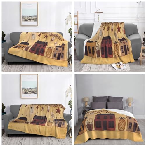 Couverture polaire confortable pour lit de camping et salon cosy